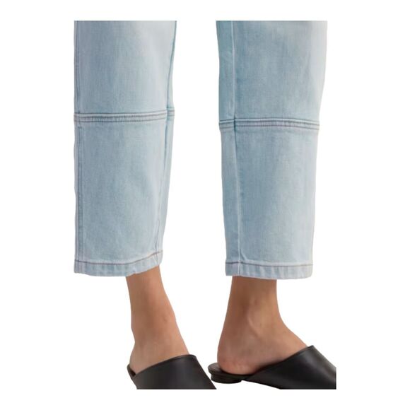 Everlane Light Blue "The UTILITY BARREL PANTS" High-Rise Ankle Pants Sz 4 $118 - Picture 4 of 16